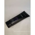 Cosmetic Tube Matte Black 200ml round oval body cream plastic tube